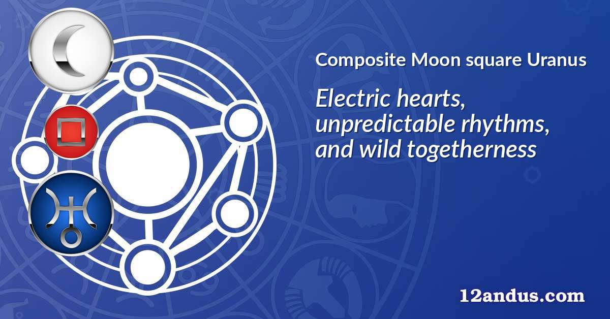 Moon square Uranus in the composite chart