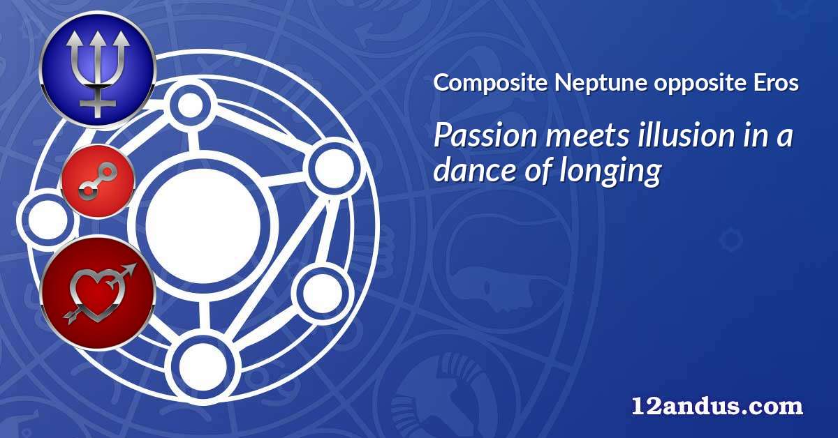 Neptune opposite Eros in the composite chart