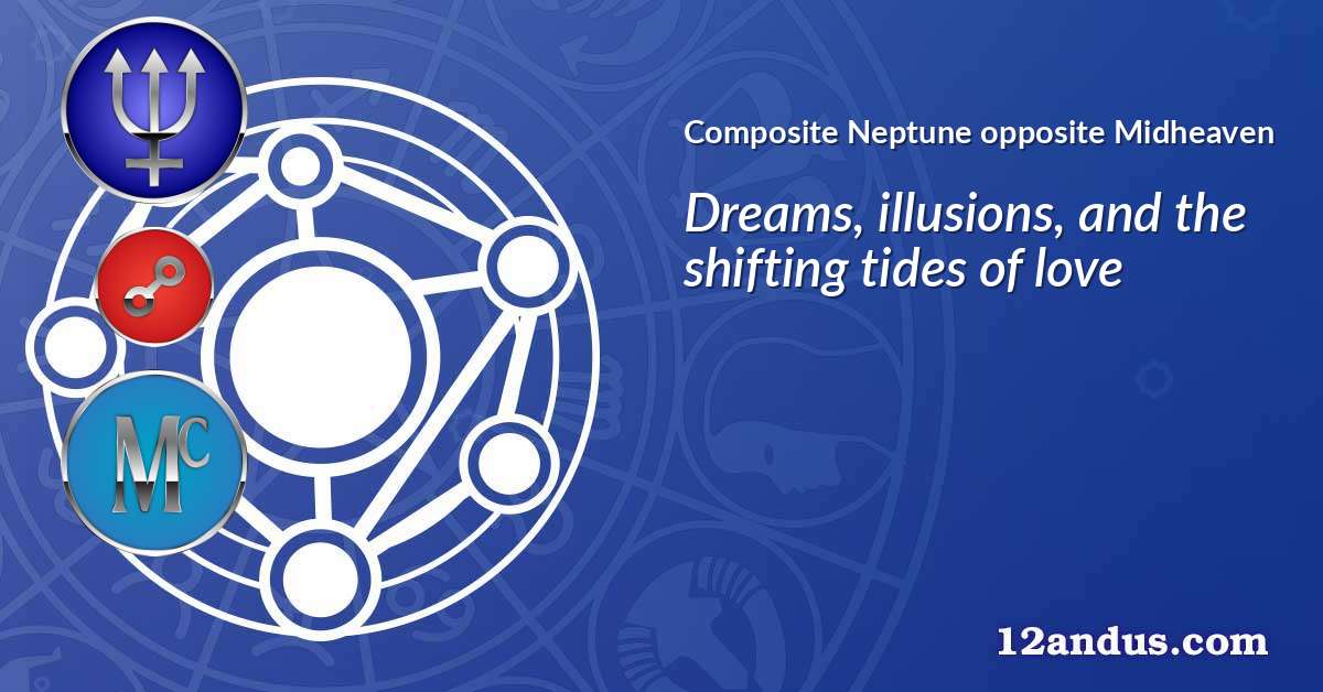 Neptune opposite Midheaven in the composite chart