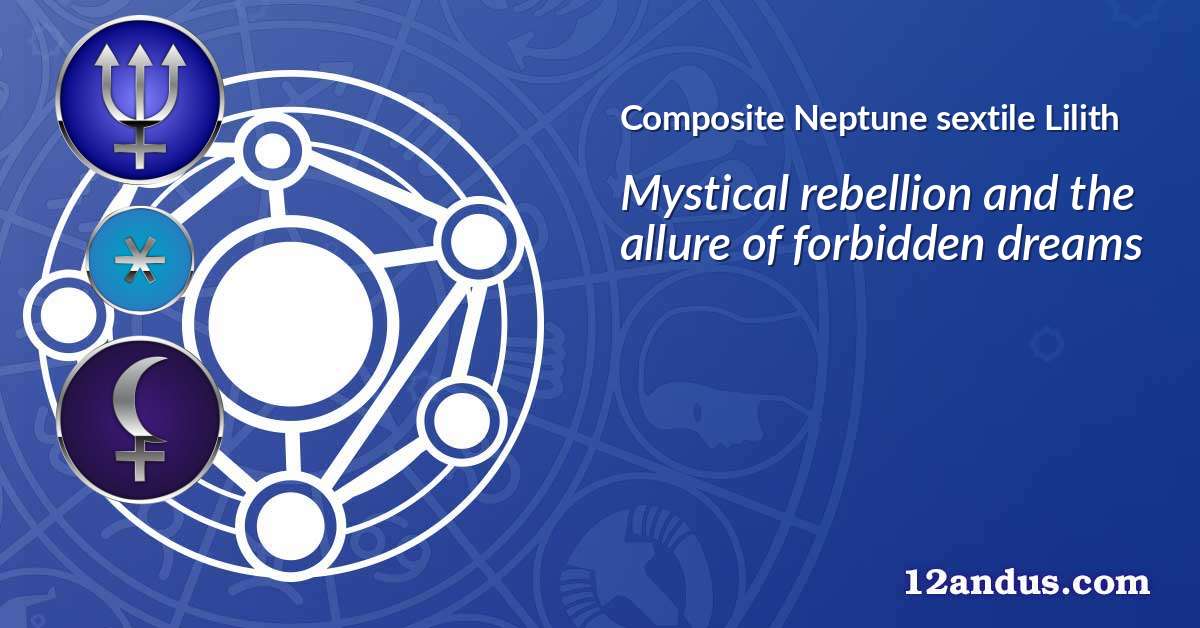 Neptune sextile Lilith in the composite chart