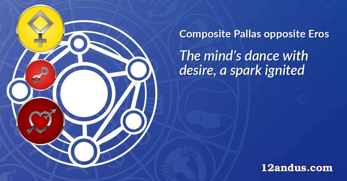 Pallas opposite Eros in the composite chart