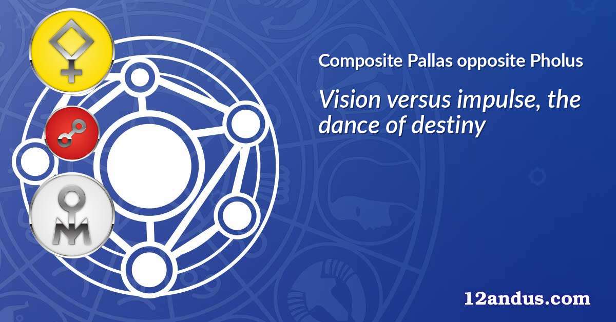 Pallas opposite Pholus in the composite chart
