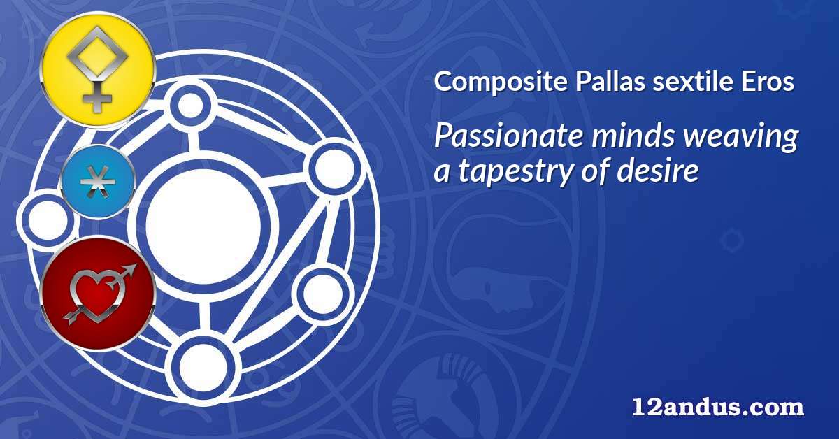 Pallas sextile Eros in the composite chart