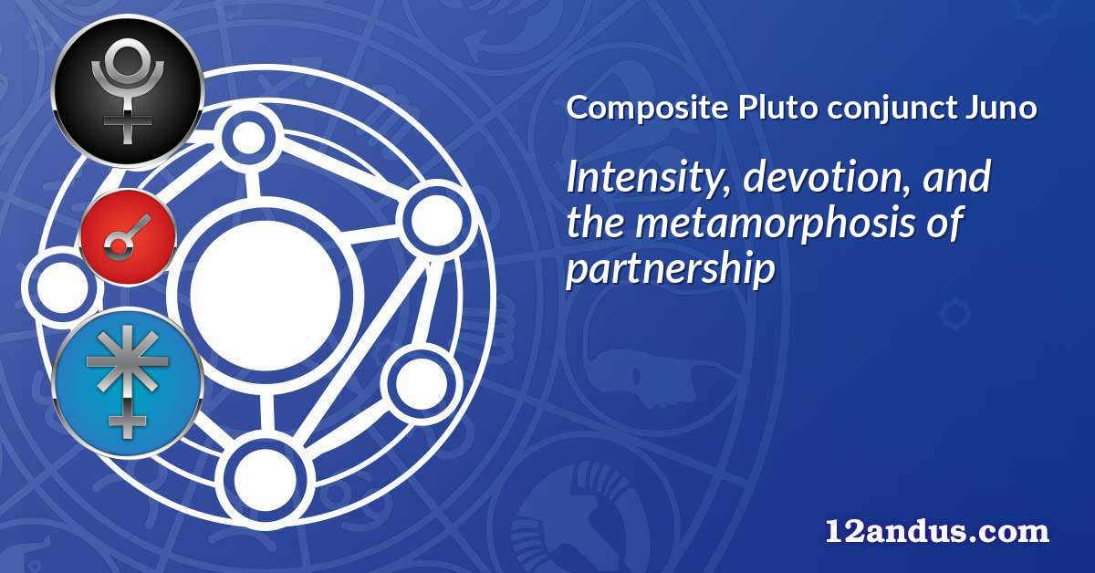 Pluto conjunct Juno in the composite chart