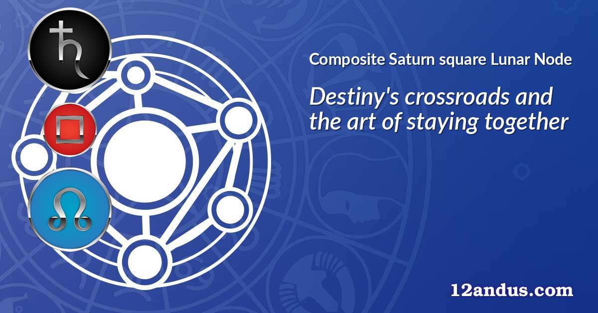 Saturn square Lunar Node in the composite chart
