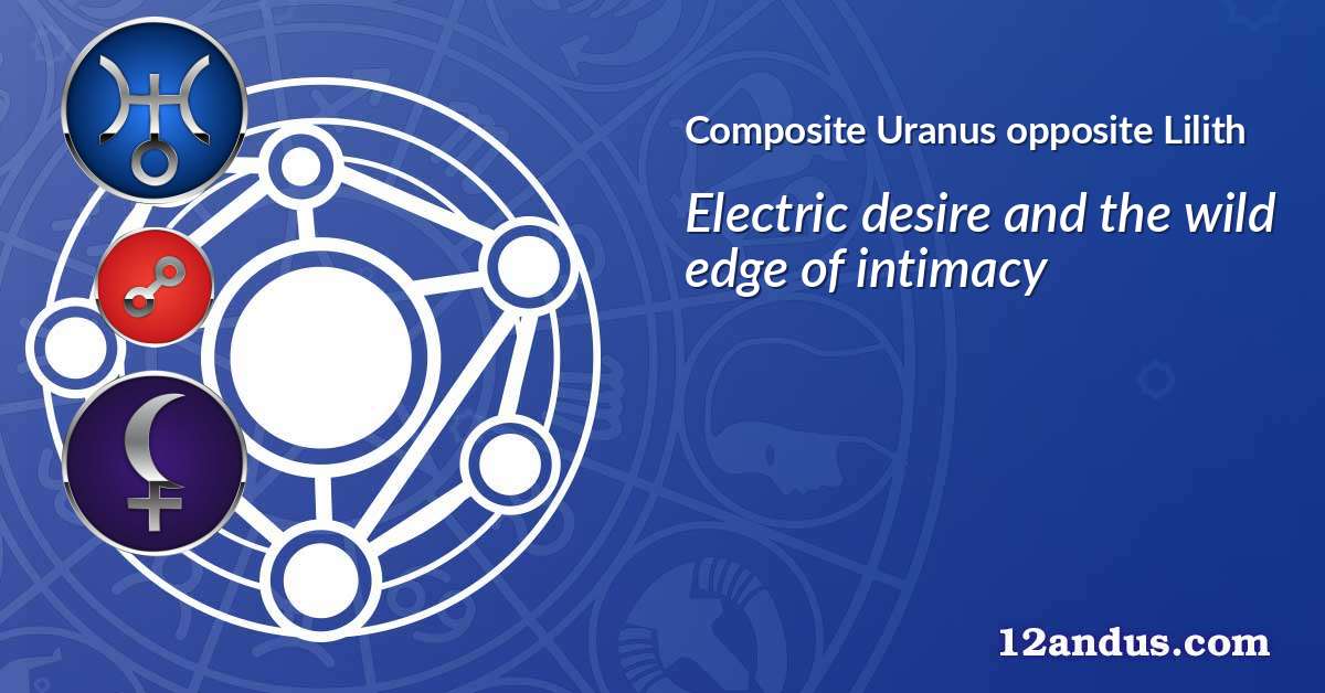 Uranus opposite Lilith in the composite chart