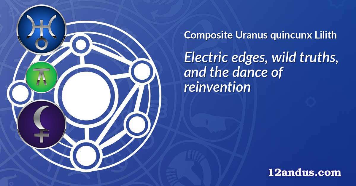 Uranus quincunx Lilith in the composite chart