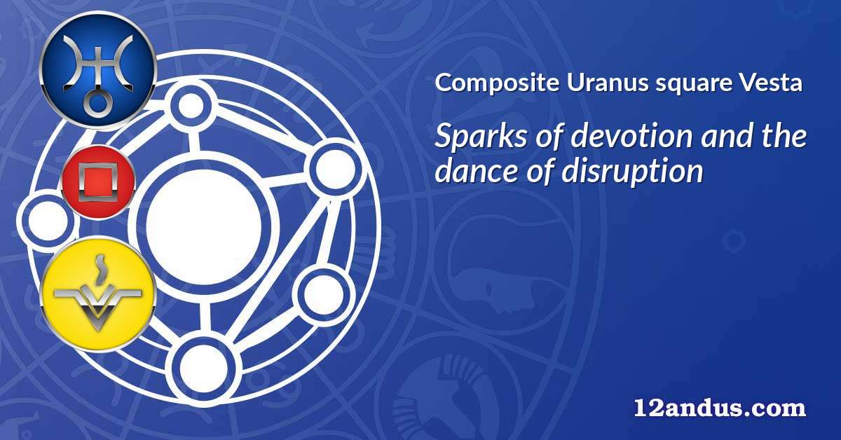 Uranus square Vesta in the composite chart