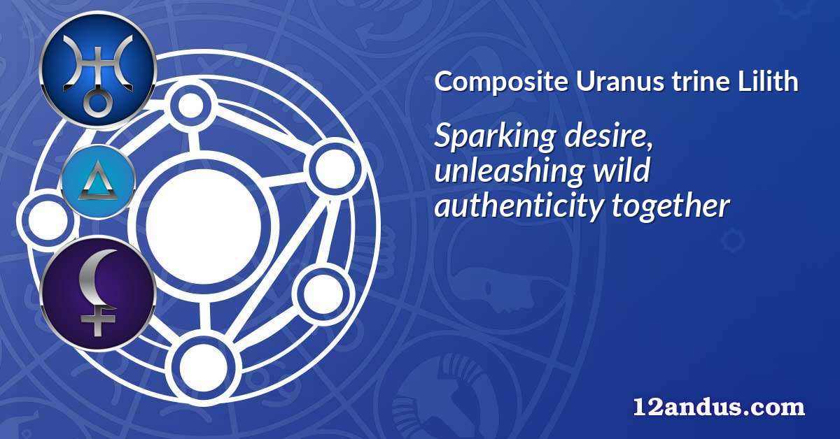 Uranus trine Lilith in the composite chart