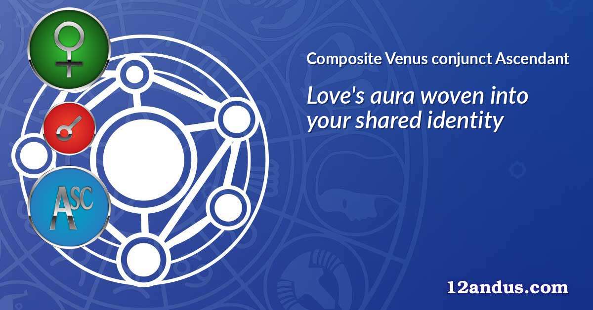 Venus conjunct Ascendant in the composite chart