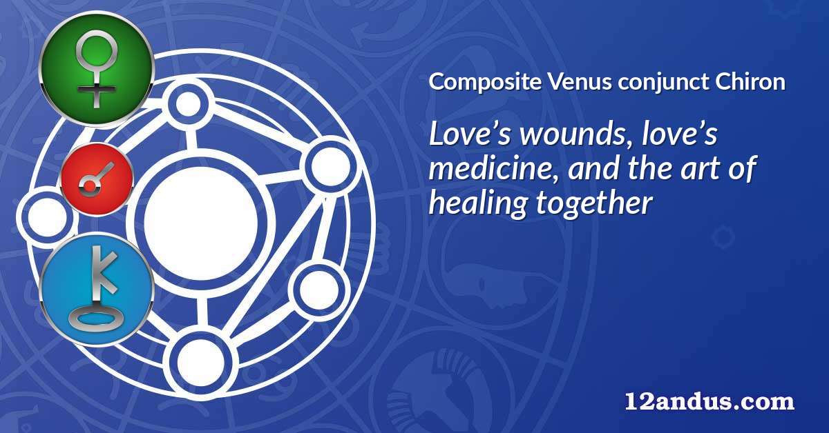 Venus conjunct Chiron in the composite chart