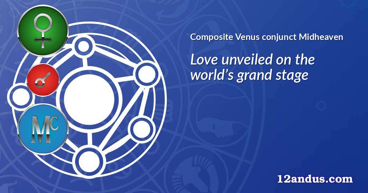 Venus conjunct Midheaven in the composite chart