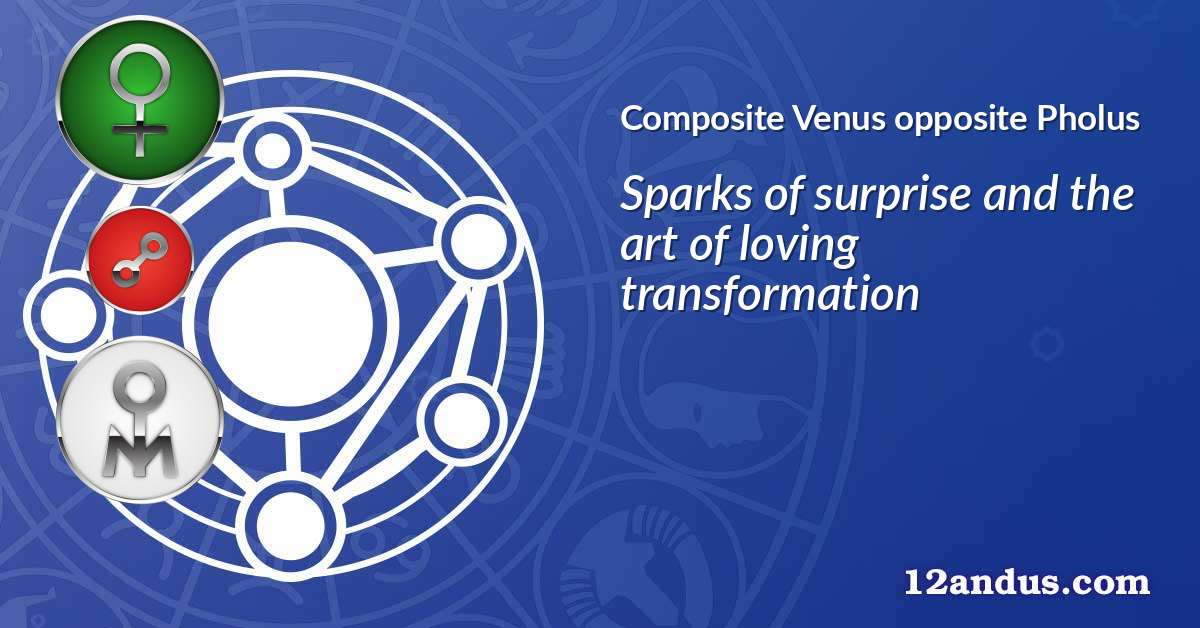Venus opposite Pholus in the composite chart