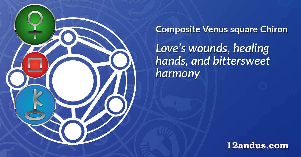 Venus square Chiron in the composite chart