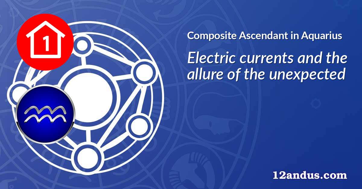 Composite Ascendant in Aquarius in the composite chart