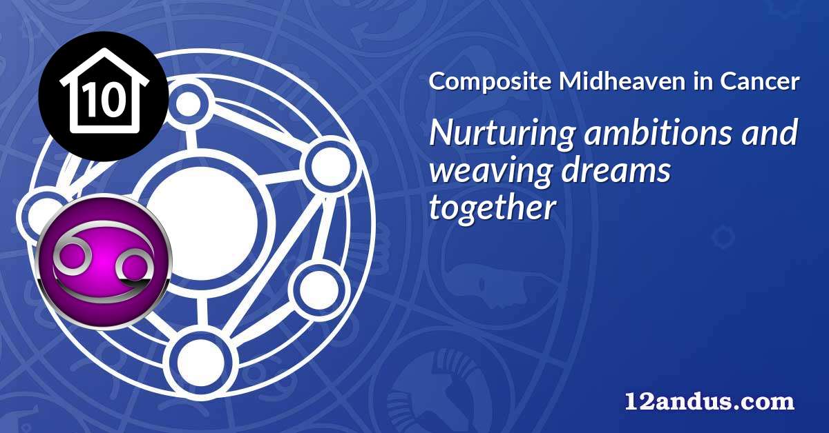 Composite Midheaven in Cancer in the composite chart