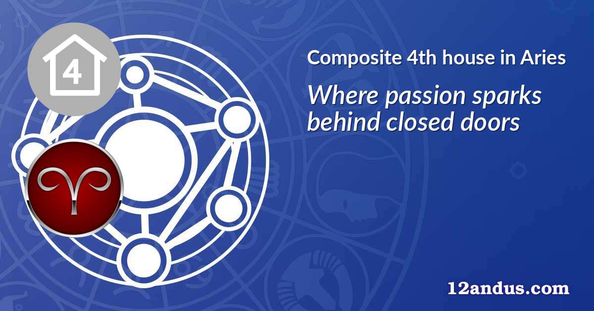 Composite 4th house in Aries in the composite chart