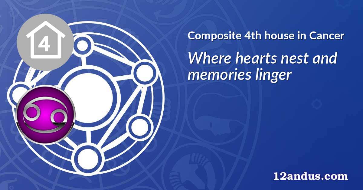 Composite 4th house in Cancer in the composite chart