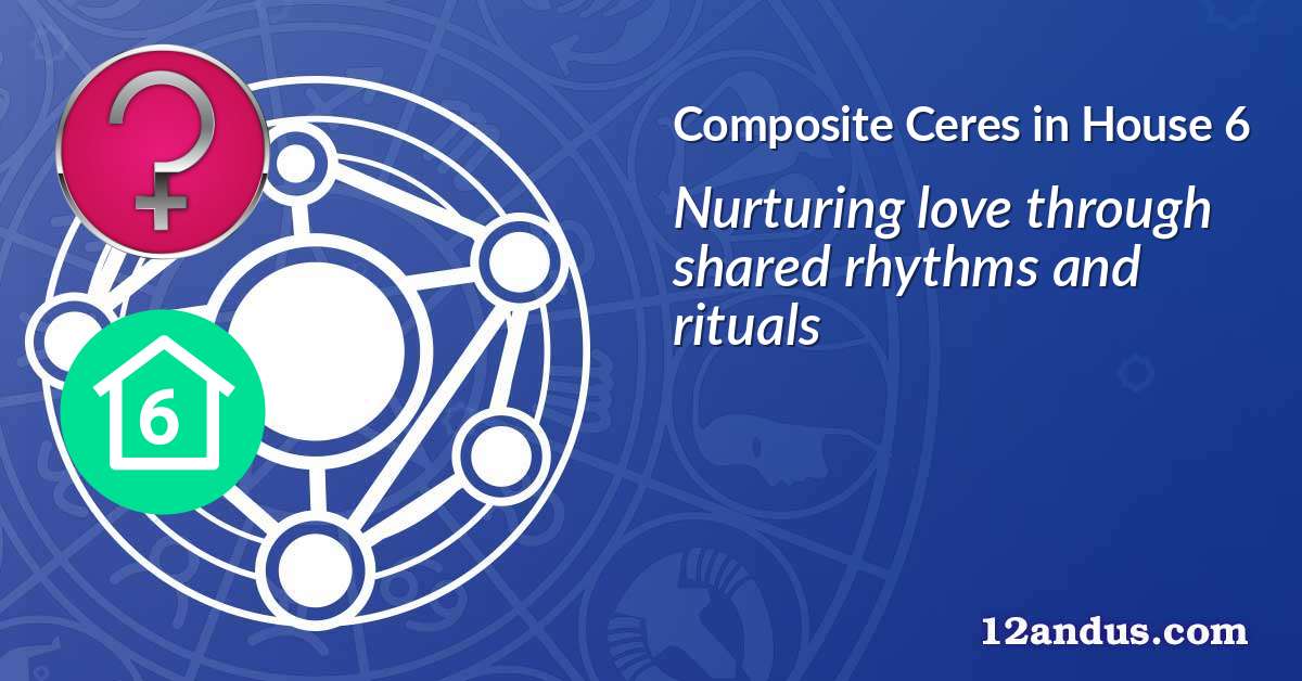 Ceres in House 6 in the composite chart