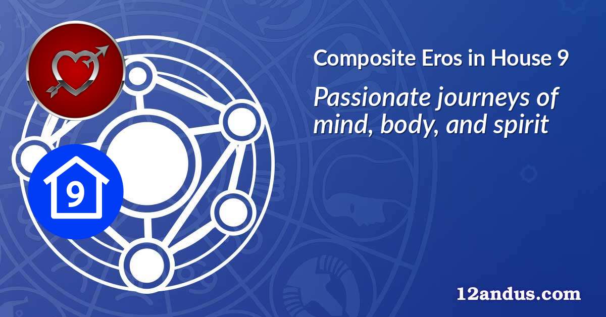 Eros in House 9 in the composite chart