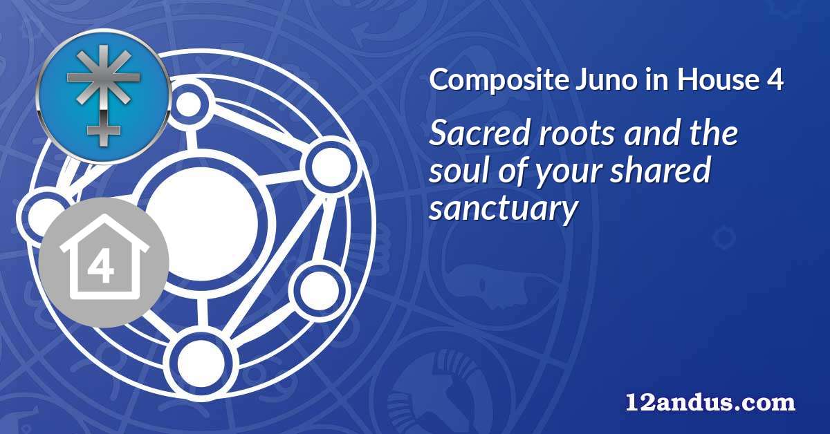 Juno in House 4 in the composite chart