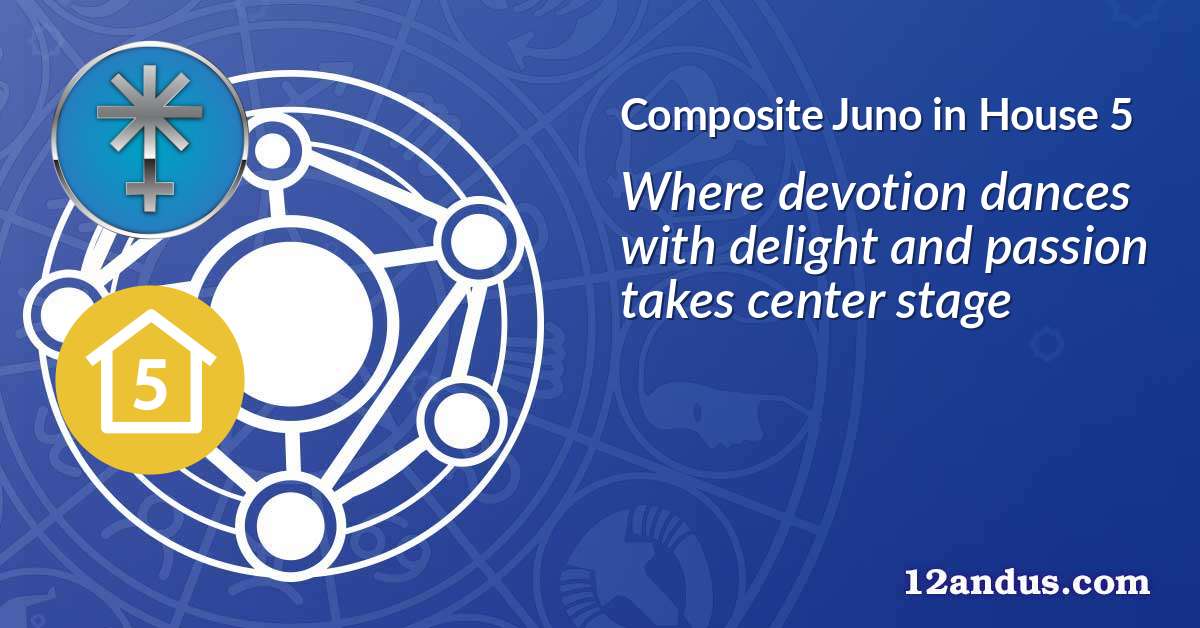 Juno in House 5 in the composite chart