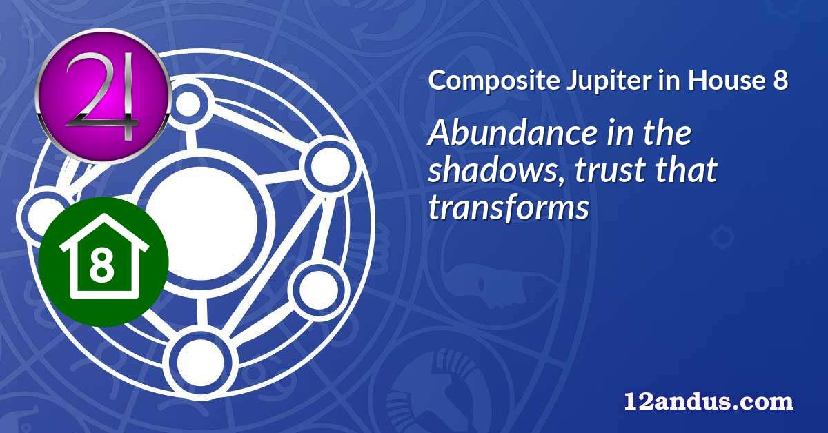 Jupiter in House 8 in the composite chart