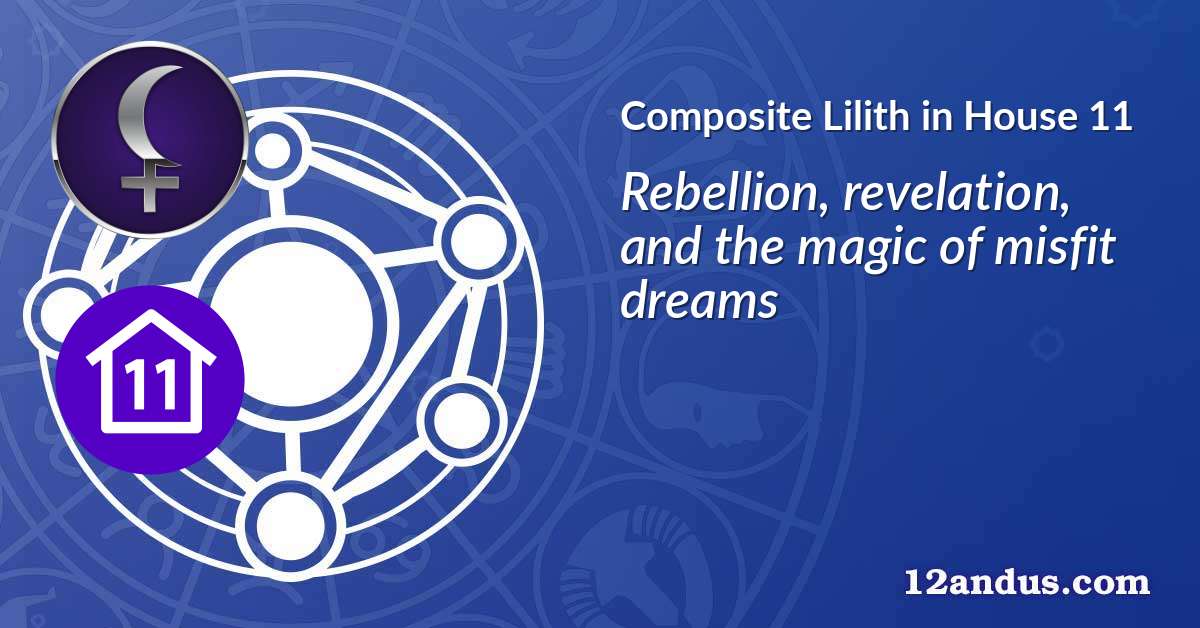 Lilith in House 11 in the composite chart