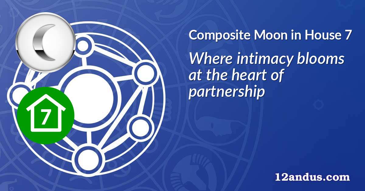 Moon in House 7 in the composite chart