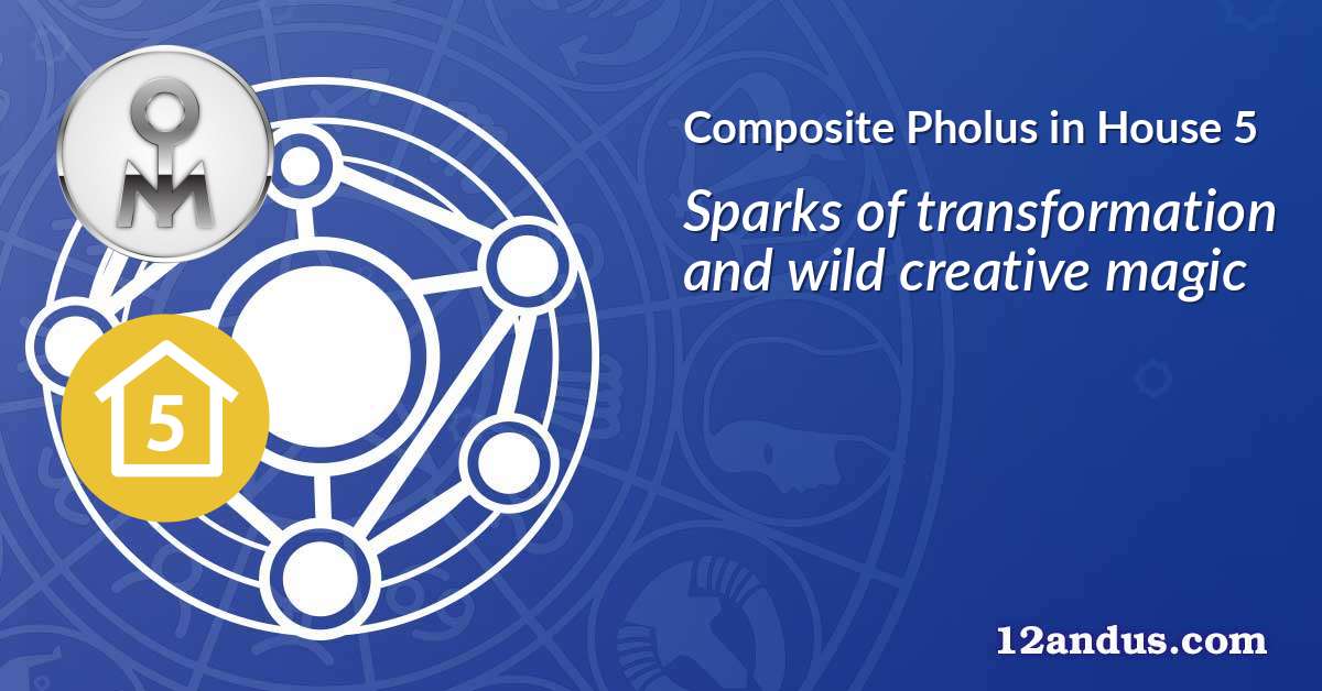 Pholus in House 5 in the composite chart