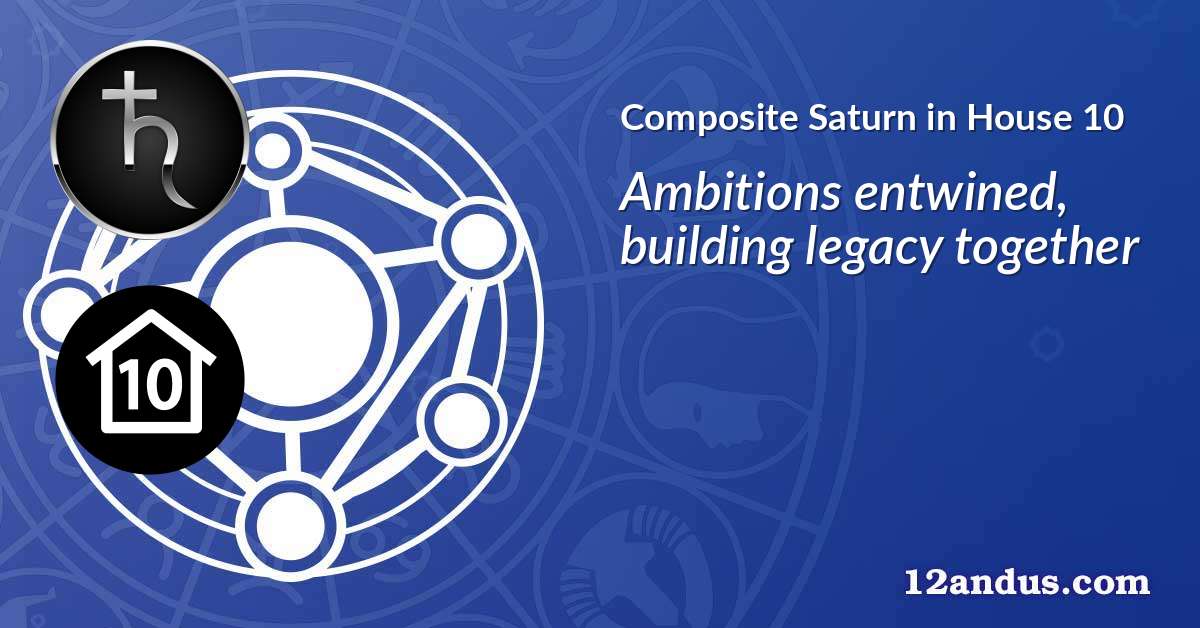 Saturn in House 10 in the composite chart