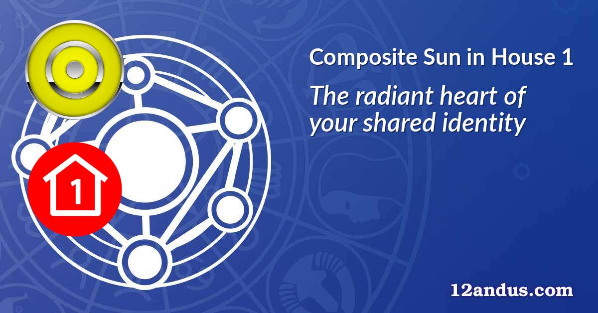 Sun in House 1 in the composite chart
