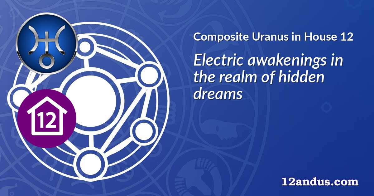 Uranus in House 12 in the composite chart