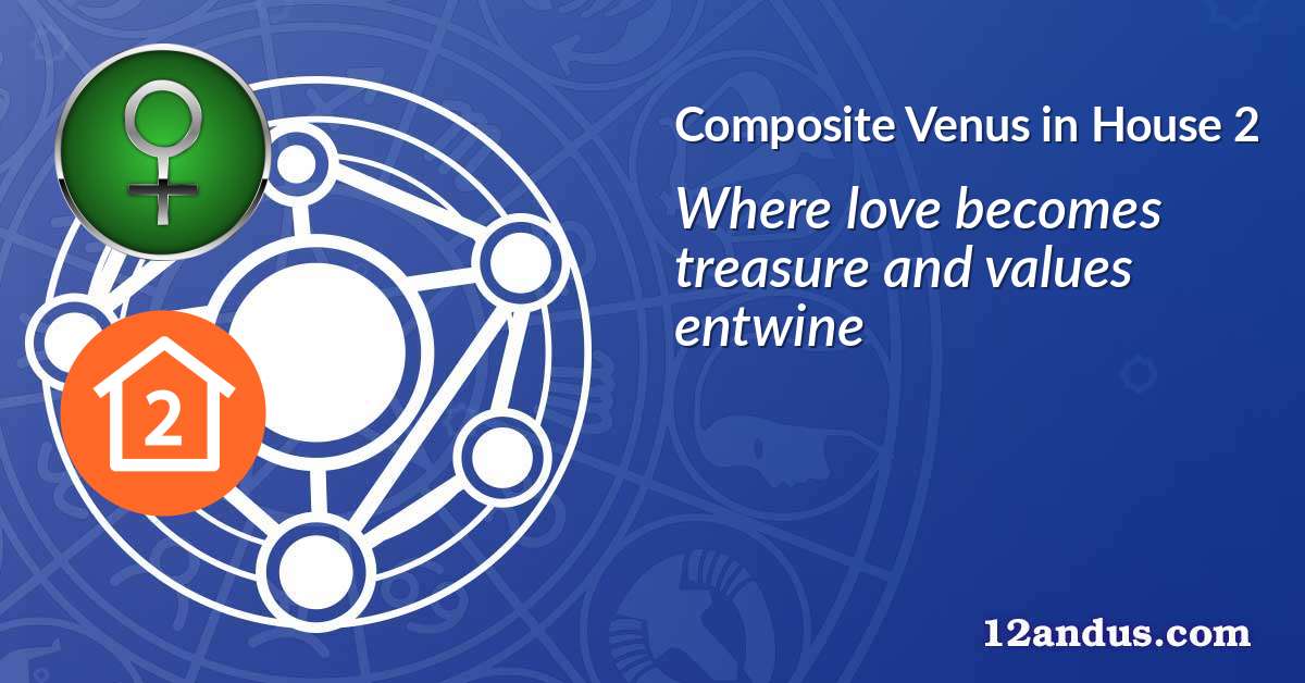 Venus in House 2 in the composite chart