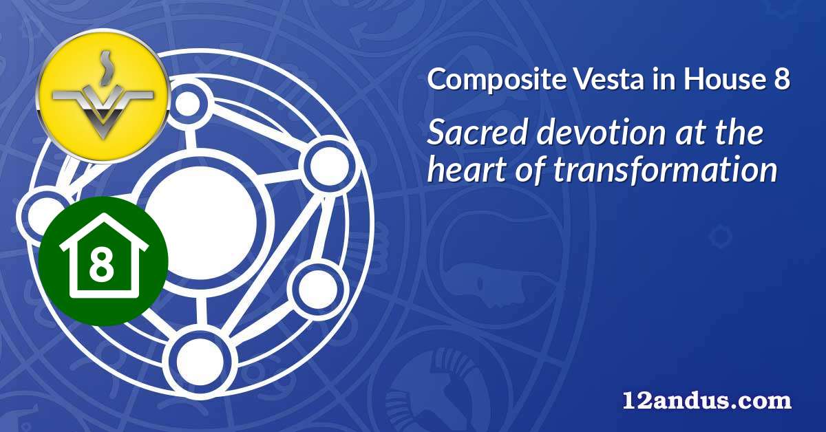 Vesta in House 8 in the composite chart