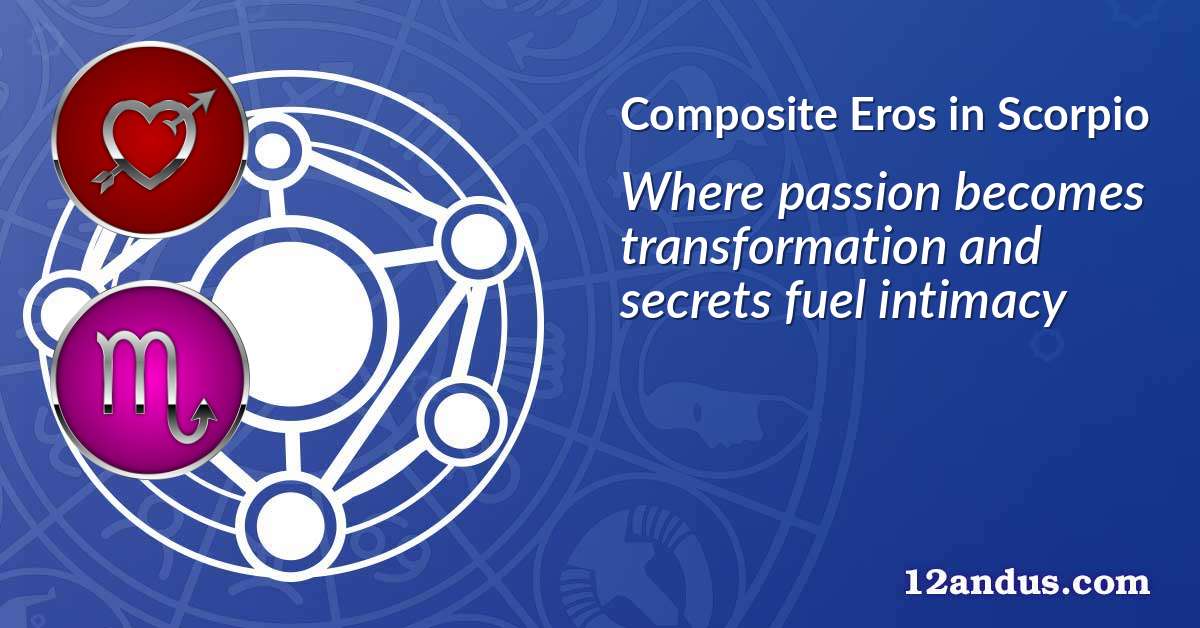 Eros in Scorpio in the composite chart