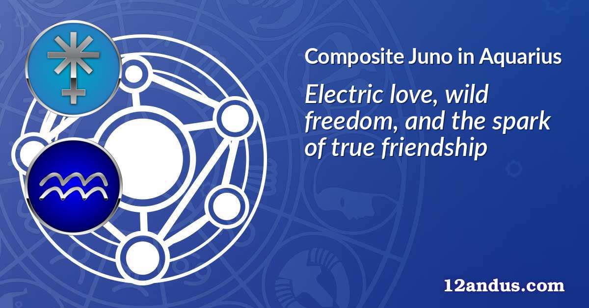 Juno in Aquarius in the composite chart