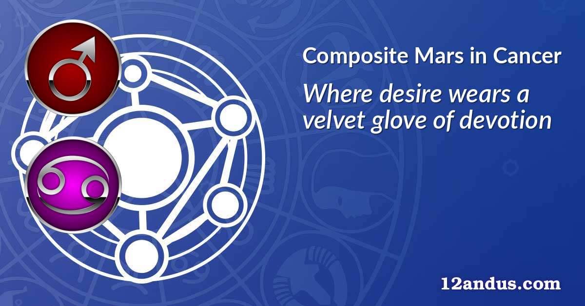 Mars in Cancer in the composite chart