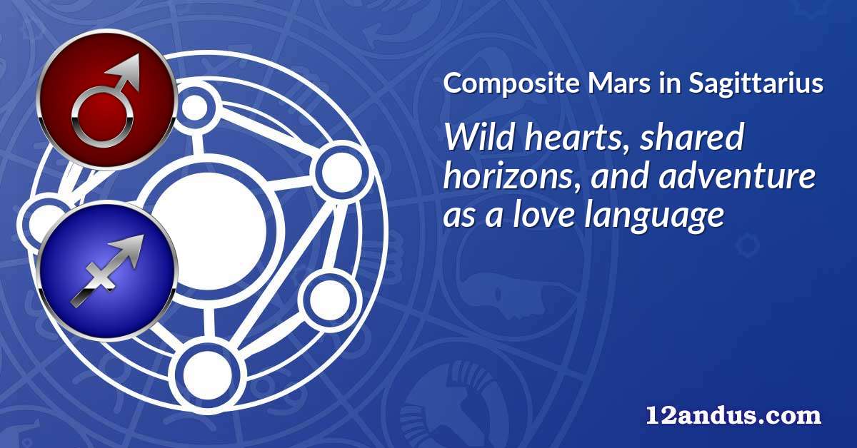 Mars in Sagittarius in the composite chart