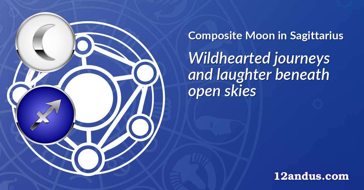 Moon in Sagittarius in the composite chart