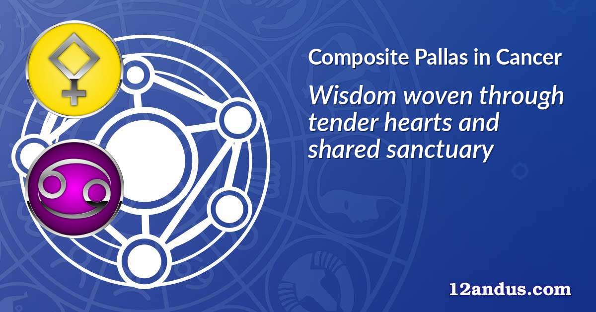 Pallas in Cancer in the composite chart
