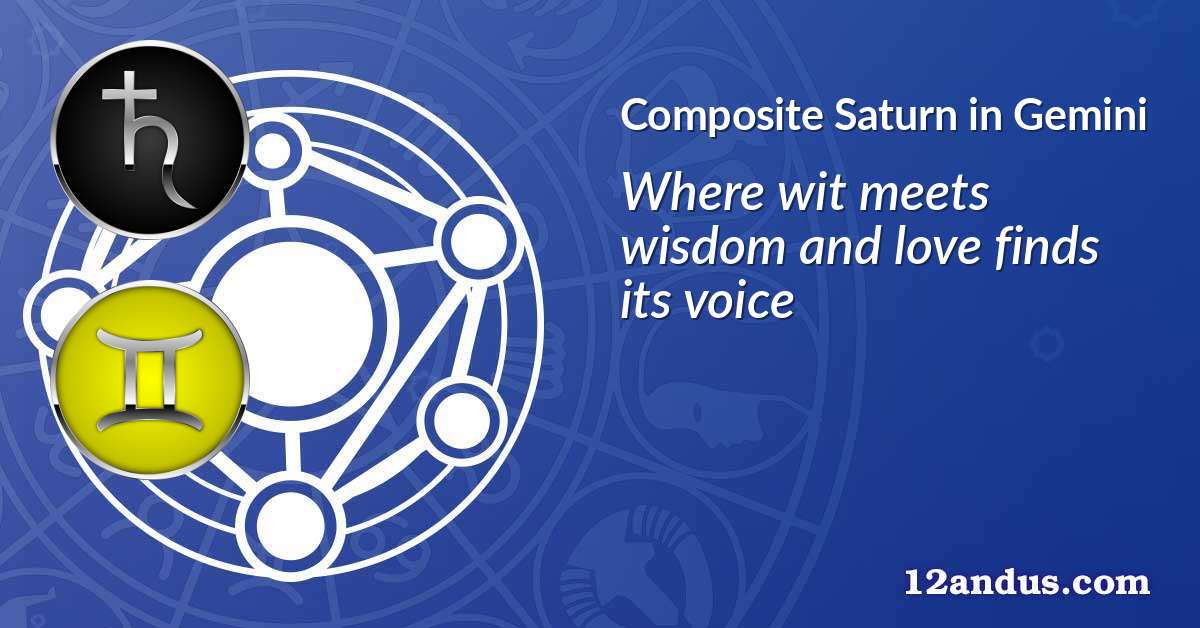 Saturn in Gemini in the composite chart