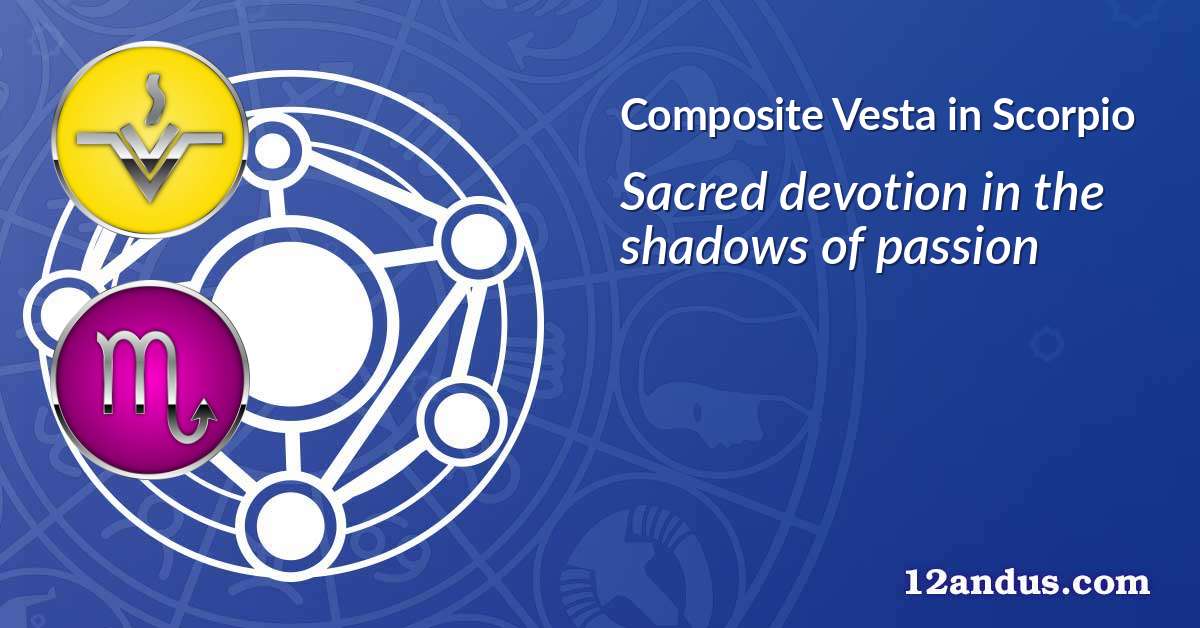 Vesta in Scorpio in the composite chart