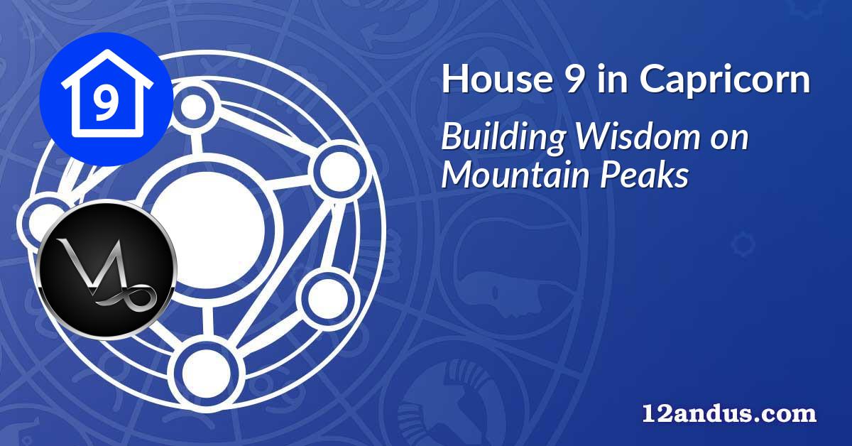 House 9 in Capricorn