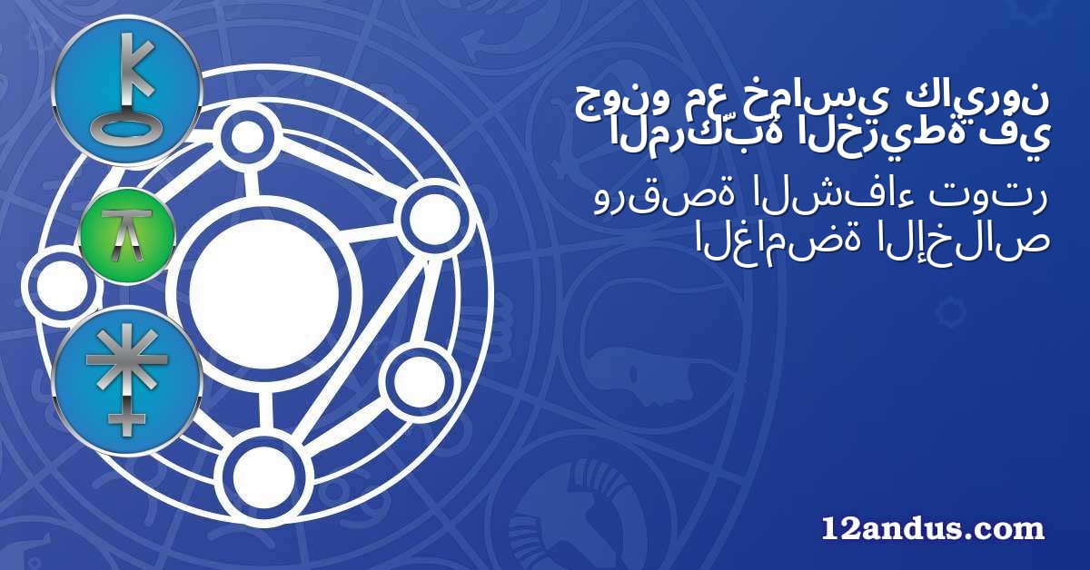 كايرون خماسي مع جونو في الخريطة المركّبة