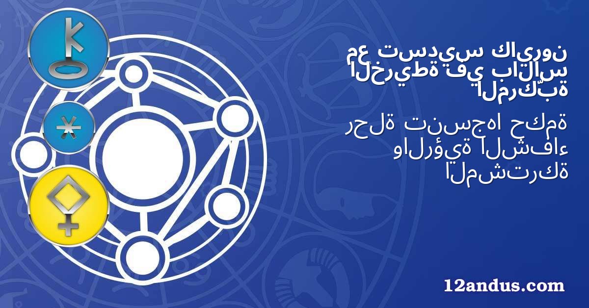 كايرون تسديس مع بالاس في الخريطة المركّبة