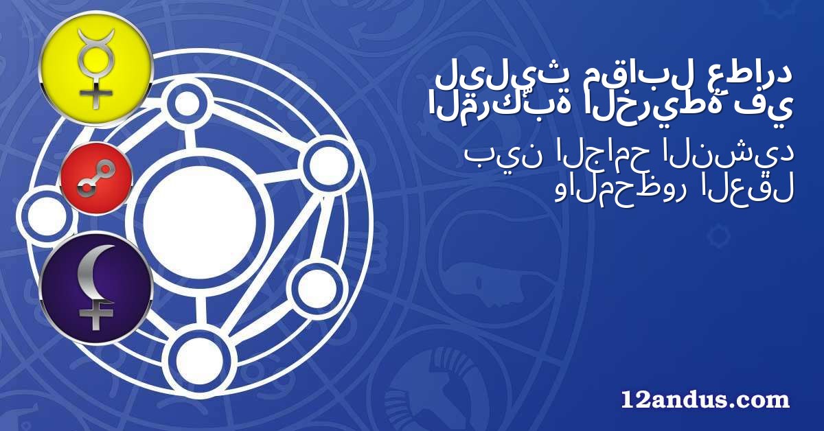 عطارد مقابل ليليث في الخريطة المركّبة