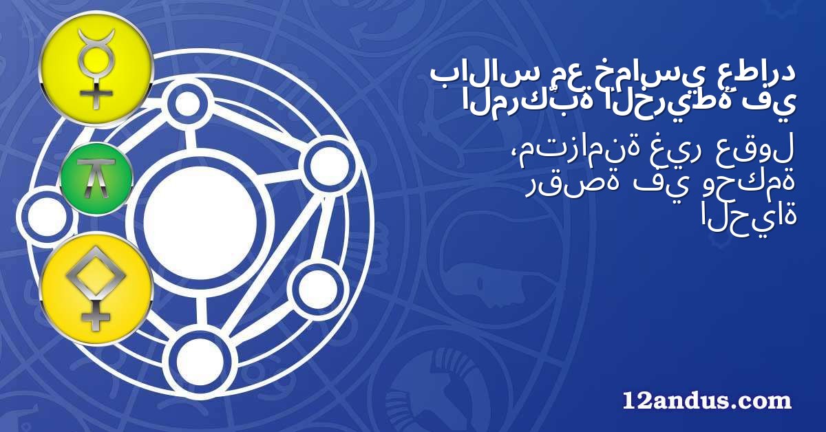 عطارد خماسي مع بالاس في الخريطة المركّبة