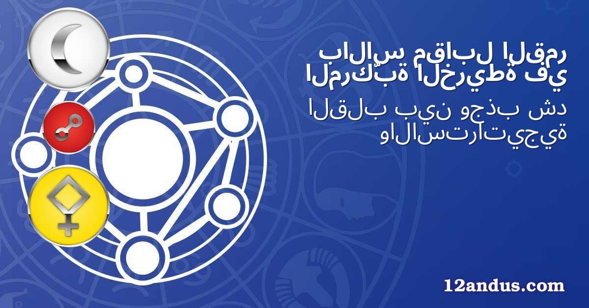 القمر مقابل بالاس في الخريطة المركّبة