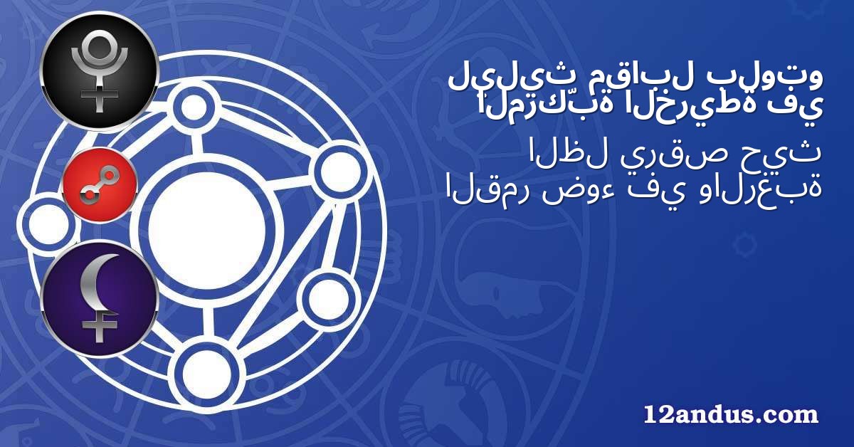 بلوتو مقابل ليليث في الخريطة المركّبة